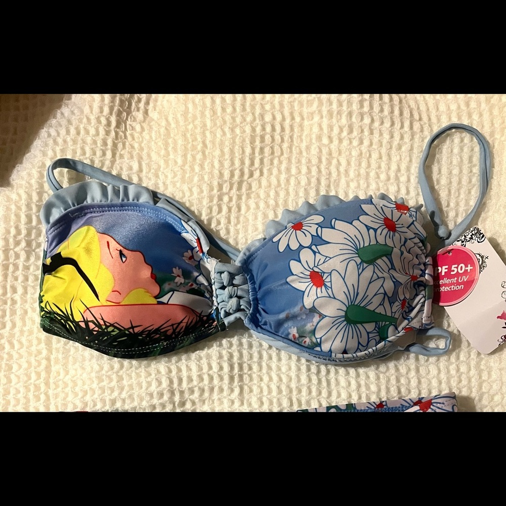 alice in wonderland bikini top